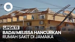 Video: Kerusakan Rumah Sakit di Jamaika Akibat Badai Melissa Video: Kerusakan Rumah Sakit di Jamaika Akibat Badai Melissa