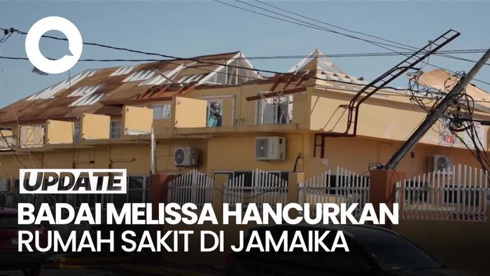 Video: Kerusakan Rumah Sakit di Jamaika Akibat Badai Melissa