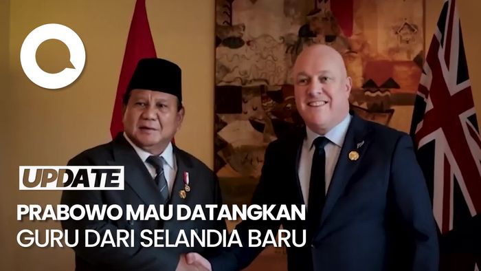 Video Prabowo Mau Datangkan Guru Ngajar Bahasa Inggris dari Selandia Baru