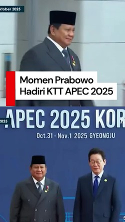 Video: Prabowo Hadiri KTT APEC 2025, Disambut Hangat Presiden Korsel 