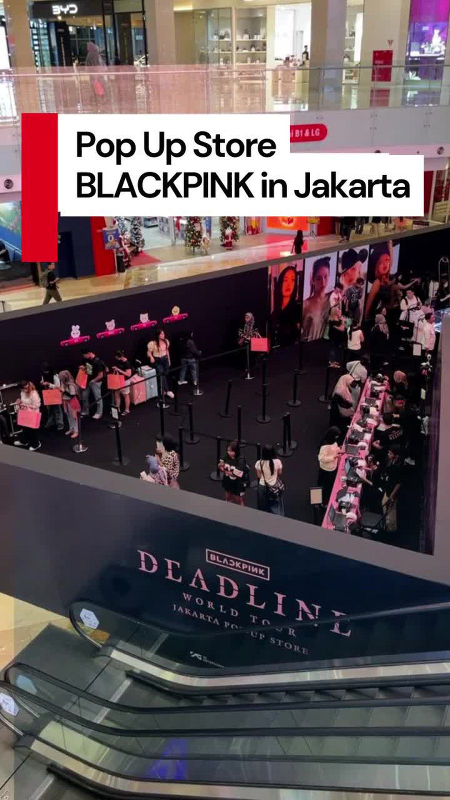 Video: Melihat Pop Up Store BLACKPINK in Jakarta Video: Melihat Pop Up Store BLACKPINK in Jakarta