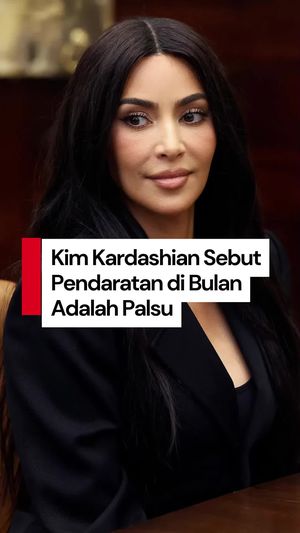 Video: NASA Tanggapi Tudingan Kim Kardashian soal Pendaratan di Bulan Palsu