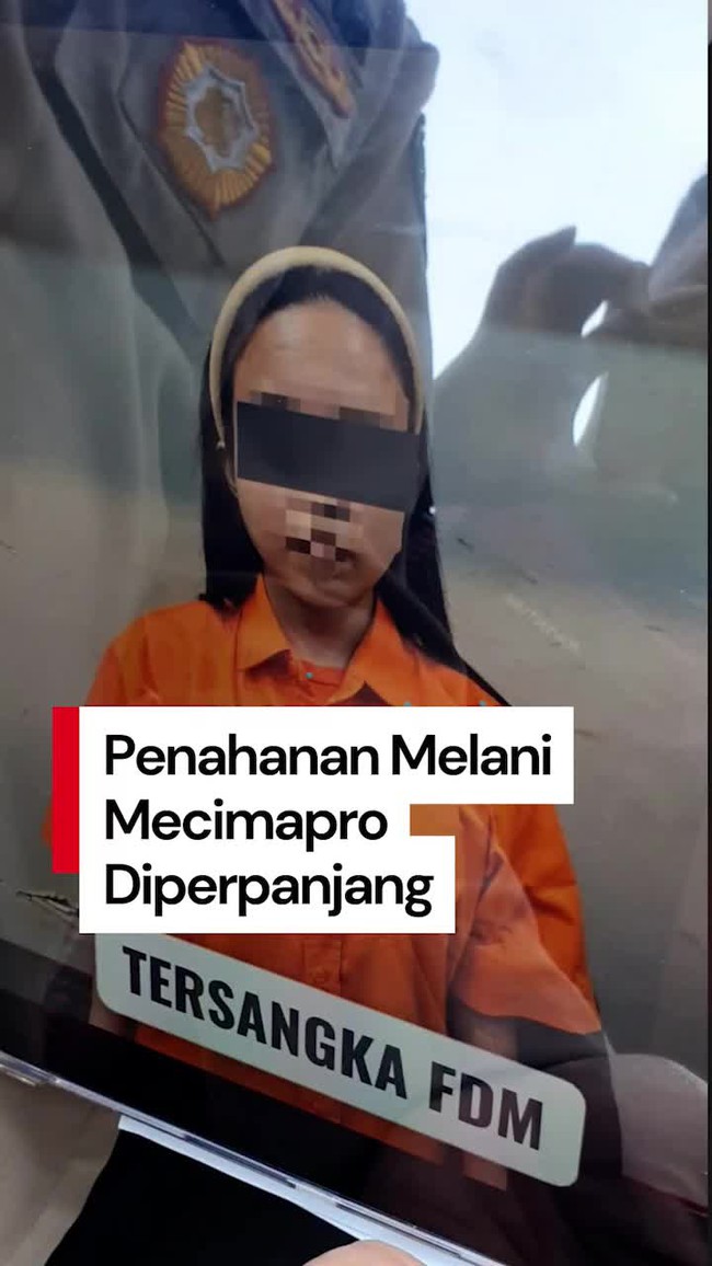 Video: Penahanan Melani Mecimapro soal Penggelapan Dana Diperpanjang Video: Penahanan Melani Mecimapro soal Penggelapan Dana Diperpanjang