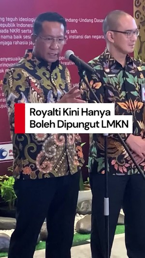Video: Menkum Pertegas Fungsi LMK dan LMKN soal Royalti, Ini Perannya!