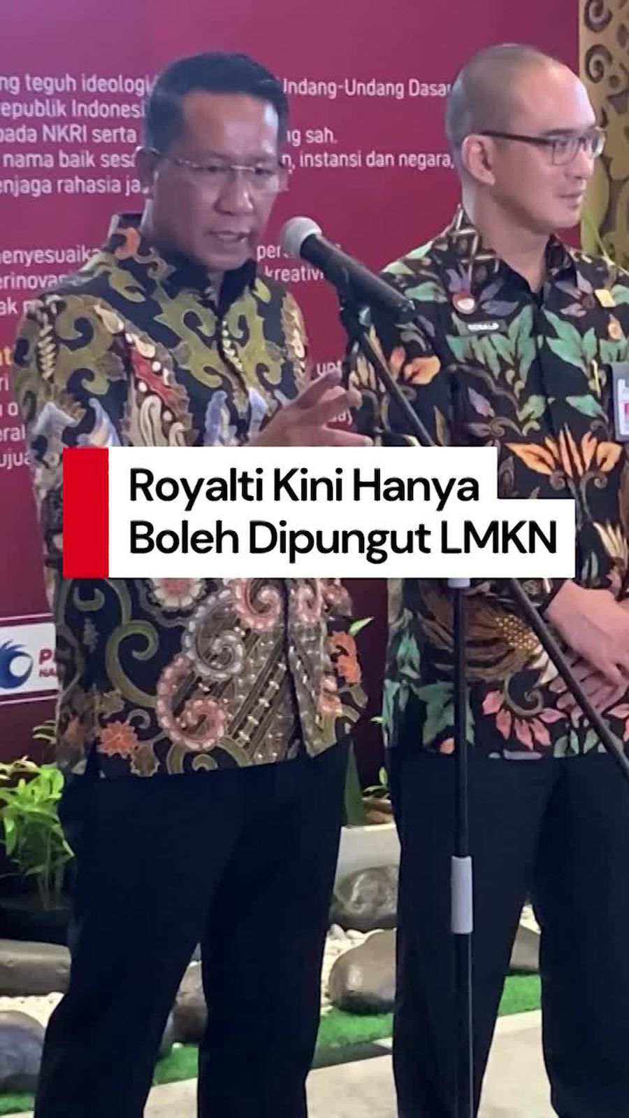 Video: Menkum Pertegas Fungsi LMK dan LMKN soal Royalti, Ini Perannya!