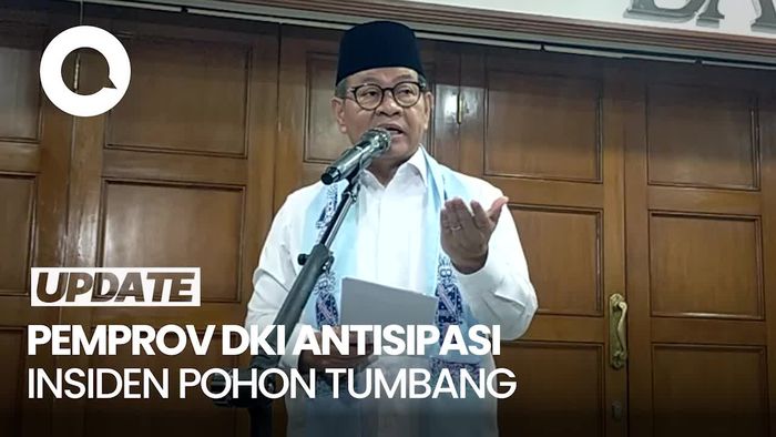 Video: Pramono Ungkap Langkah Antisipasi Insiden Pohon Tumbang di Jakarta