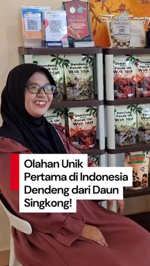 Video: Olahan Dendeng Tapi Terbuat dari Daun Singkong, Kayak Apa Tuh?