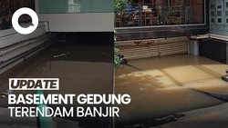 Video: Basement 2 Gedung di Kemang Jaksel Masih Terendam Banjir