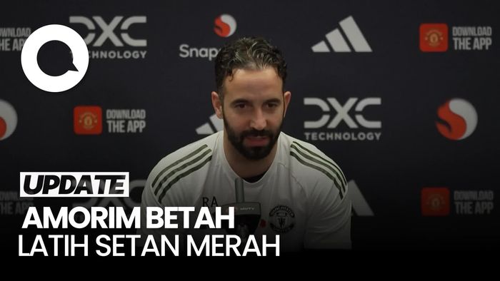 Video: Meski Sempat Terpuruk, Amorim Ingin Lebih Lama Latih MU