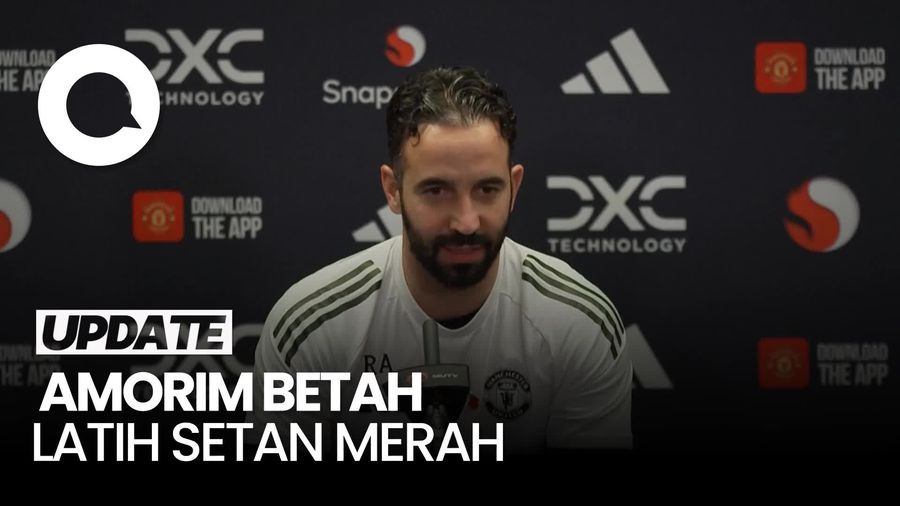 Video: Meski Sempat Terpuruk, Amorim Ingin Lebih Lama Latih MU