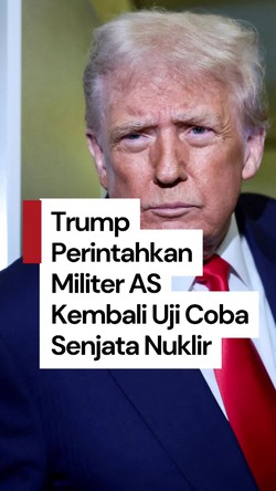 Video: AS Bakal Kembali Uji Coba Senjata Nuklir Setelah 33 Tahun Absen