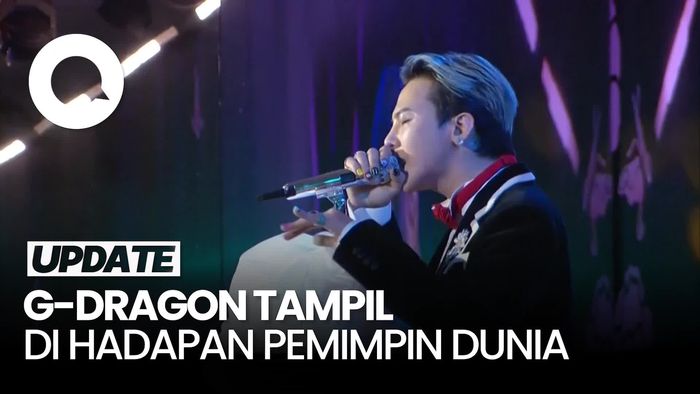 Video Ekspresi Para Pemimpin Dunia Nonton Penampilan G-Dragon di APEC