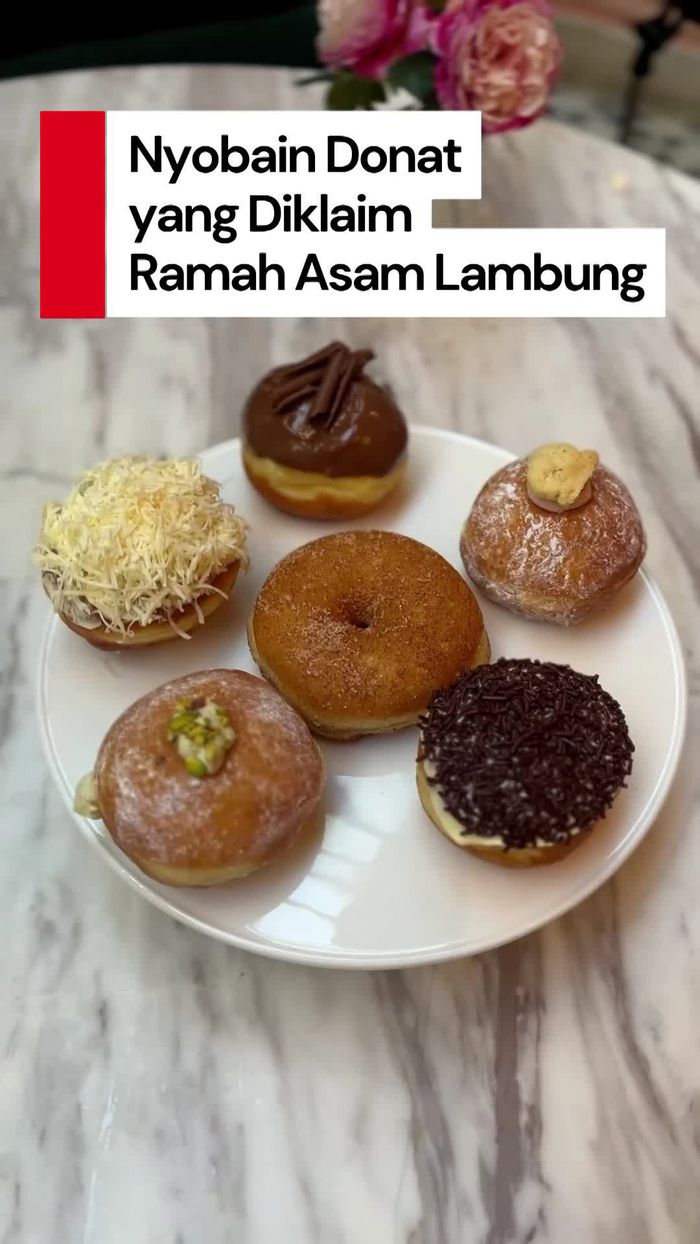 Video: Donat Ini Diklaim Ramah Asam Lambung, Apa Rahasianya?