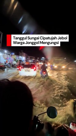 Video: Kondisi Banjir di Jonggol Bogor Akibat Tanggul Jebol