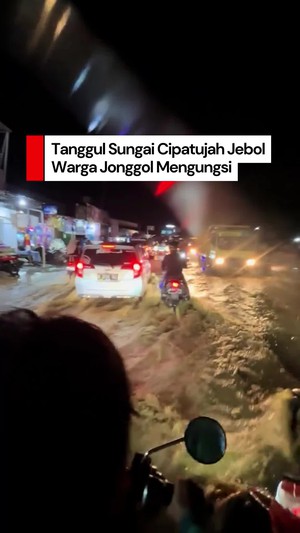 Video: Kondisi Banjir di Jonggol Bogor Akibat Tanggul Jebol