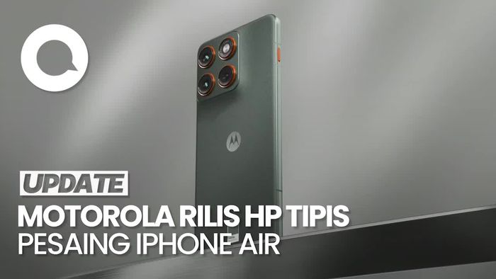Video: Moto X70 Air, HP Tipis Pesaing iPhone Air dengan Harga Murah  Video: Moto X70 Air, HP Tipis Pesaing iPhone Air dengan Harga Murah