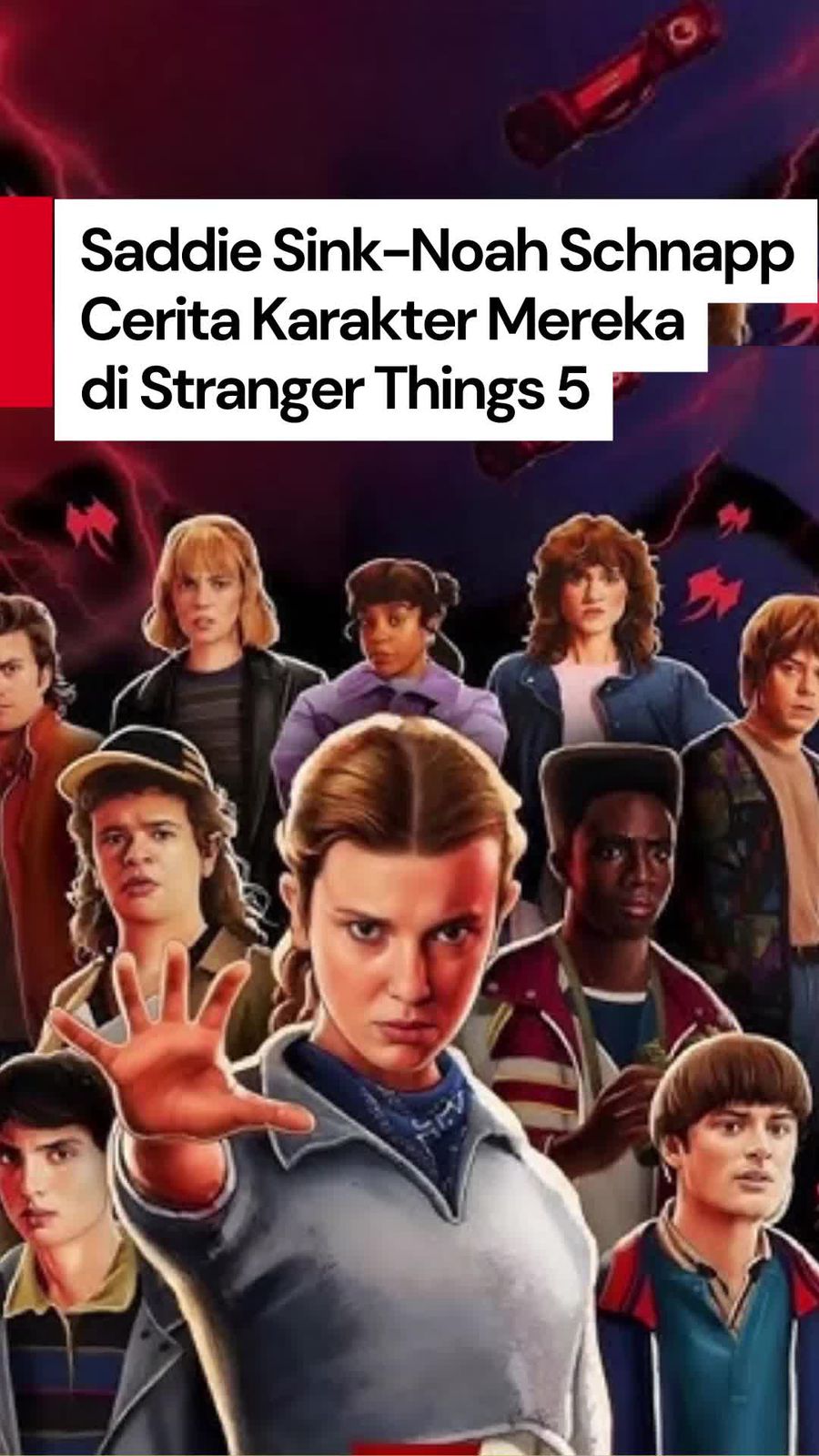 Video: Cast Stranger Things Spill Karakter Mereka di Season 5!