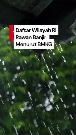 Video: Ini Daftar Wilayah RI Paling Rawan Banjir Menurut BMKG