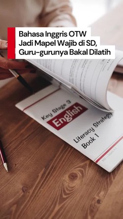 Video: Bahasa Inggris OTW Jadi Mapel Wajib, Pelatihan Gurunya Dimulai 2026