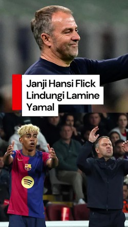 Video Hansi Flick: Saya Akan Selalu Lindungi Lamine Yamal