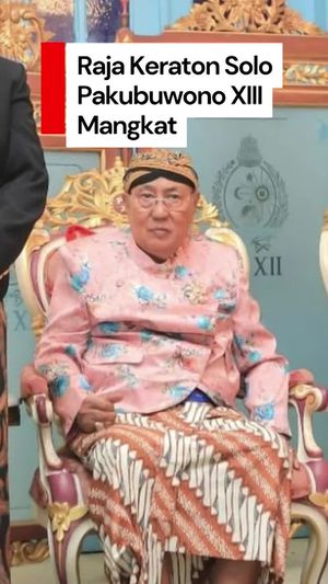Video Raja Keraton Solo Pakubuwono XIII Mangkat