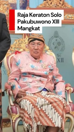 Video Raja Keraton Solo Pakubuwono XIII Mangkat