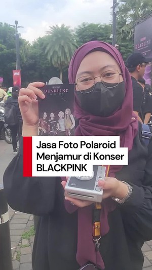 Video: Cerita Ide Bisnis Foto Polaroid di Konser BLACKPINK