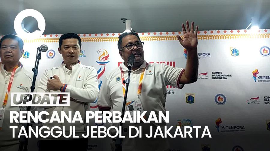 Video: Rano Soal Perbaikan Sejumlah Tanggul di Jakarta yang Jebol