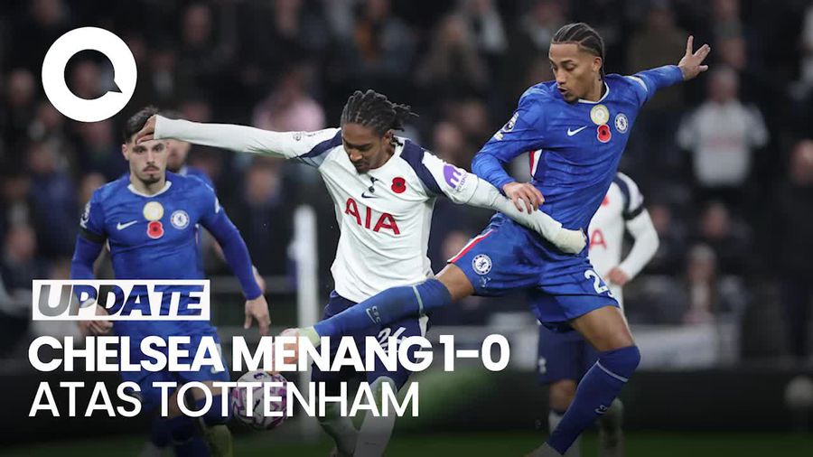 Video Joao Pedro Kunci Kemenangan Chelsea Atas Tottenham