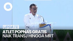 Video: Pramono Buka Popnas XVII, Gratiskan Atlet Naik TransJ-Masuk Monas