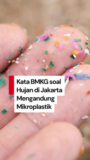 Video: Respons BMKG soal Air Hujan di Jakarta Mengandung Mikroplastik
