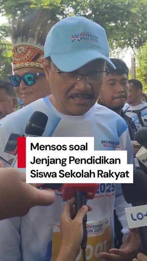 Video Mensos: Lulusan Sekolah Rakyat Bisa Lanjut ke Sekolah Garuda