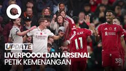 Video Hasil Liga Inggris: Liverpool Akhirnya Menang Lagi, Arsenal di Puncak