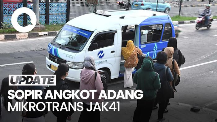 Video: Sopir Angkot Adang Mikrotrans di Pulogadung, Kadishub Buka Suara