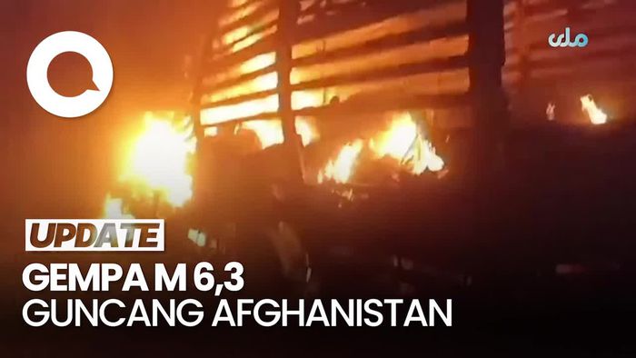 Video: Gempa M 6,3 Guncang Afghanistan Tewaskan 20 Orang
