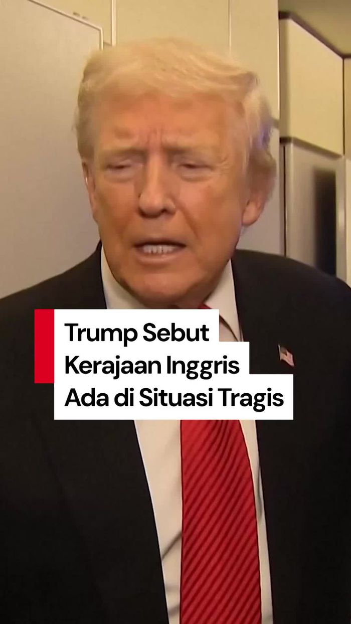Video Kerajaan Inggris Diguncang Skandal Epstein, Trump: Situasi Tragis