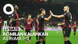 Video AC Milan Vs AS Roma: Dybala Gagal Penalti, Rossoneri Menang 1-0