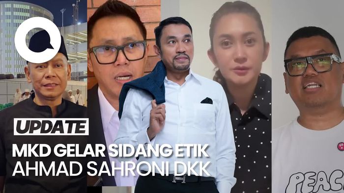 Video MKD Gelar Sidang Etik Ahmad Sahroni hingga Uya Kuya