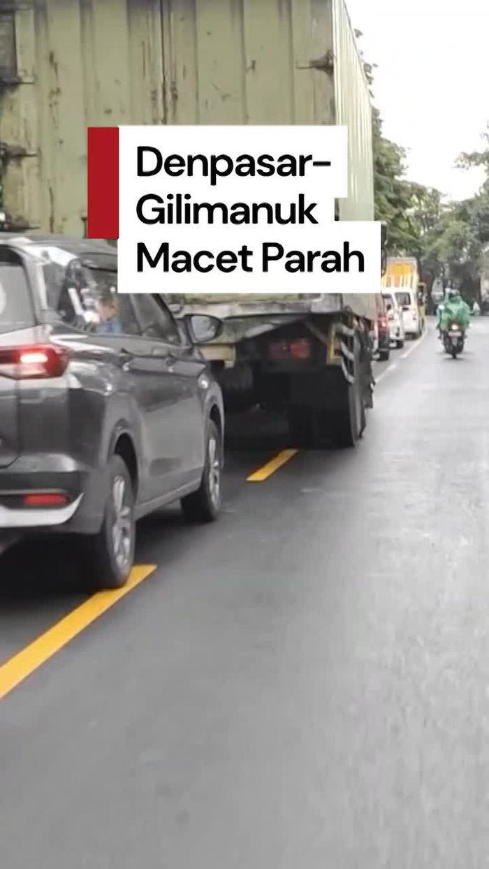 Video: Macet Denpasar-Gilimanuk hingga 6 Km gegara Pohon Tumbang-Truk Mogok