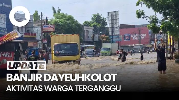 Video: Dayeuhkolot Bandung Banjir Lagi, Warga Ngaku Sudah Capek