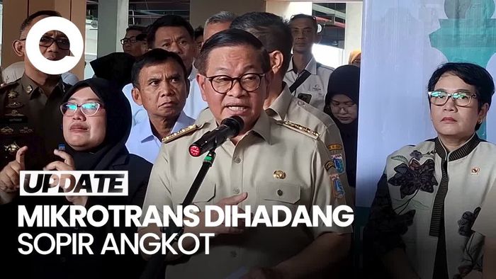 Video: Pramono Minta Dishub Tindaklanjuti Penghadangan Mikrotrans oleh Sopir Angkot