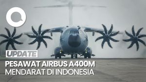 Video: Momen Pendaratan Perdana Pesawat Airbus A400M di Indonesia