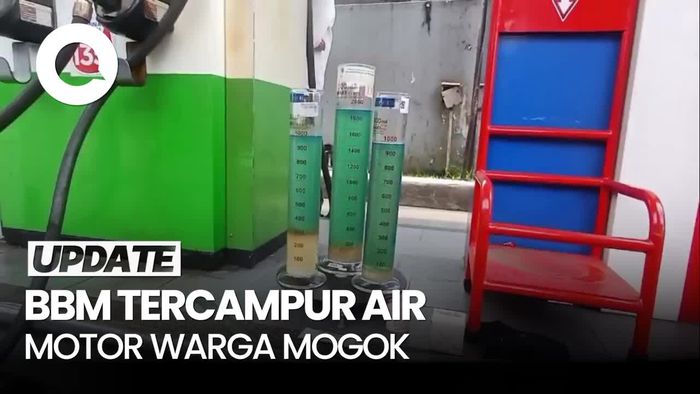Video: Pertalite Tercampur Air Bikin Motor Warga Tasikmalaya Mendadak Mogok