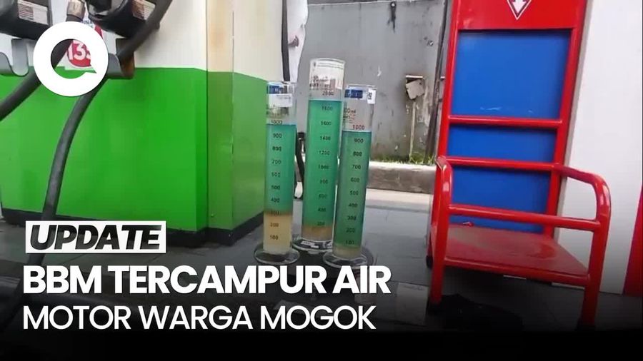 Video: Pertalite Tercampur Air Bikin Motor Warga Tasikmalaya Mendadak Mogok