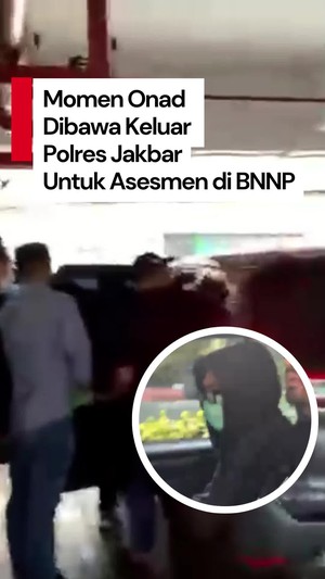 Video: Onad Jalani Asesmen Terkait Narkoba di BNNP 