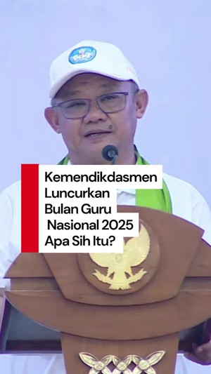 Video: Seputar Bulan Guru Nasional yang Dirayakan Selama Bulan November 