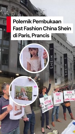 Video Toko Shein Paris Dikecam Terkait Boneka Seks Anak-Isu Fast Fashion