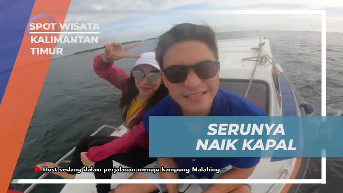 Menikmati Keindahan Perjalanan Naik Kapal Menuju Pulau Segajah di Kalimantan Timur  