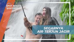Merasakan Segarnya Air Terjun Jagir saat Berenang dan Bermain Air di Banyuwangi  