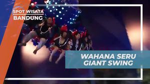 Menguji Adrenalin di Wahana Giant Swing, Bandung  